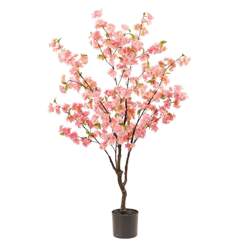 Kunstig plante - Prunus - Kirsebærblomst - Pink - 135cm